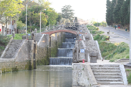 Vélorail Canal du Midi Points d'Intêret